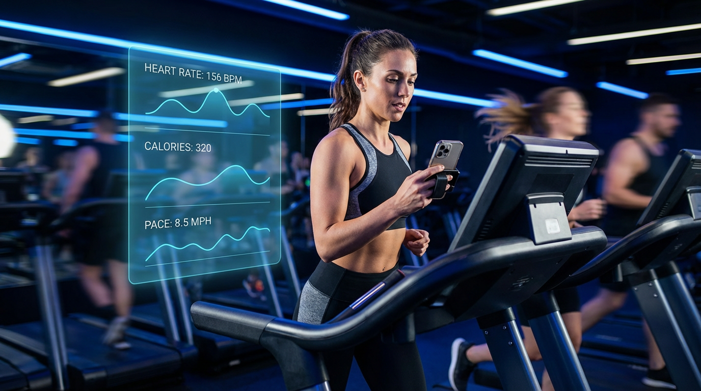 Background gym scene